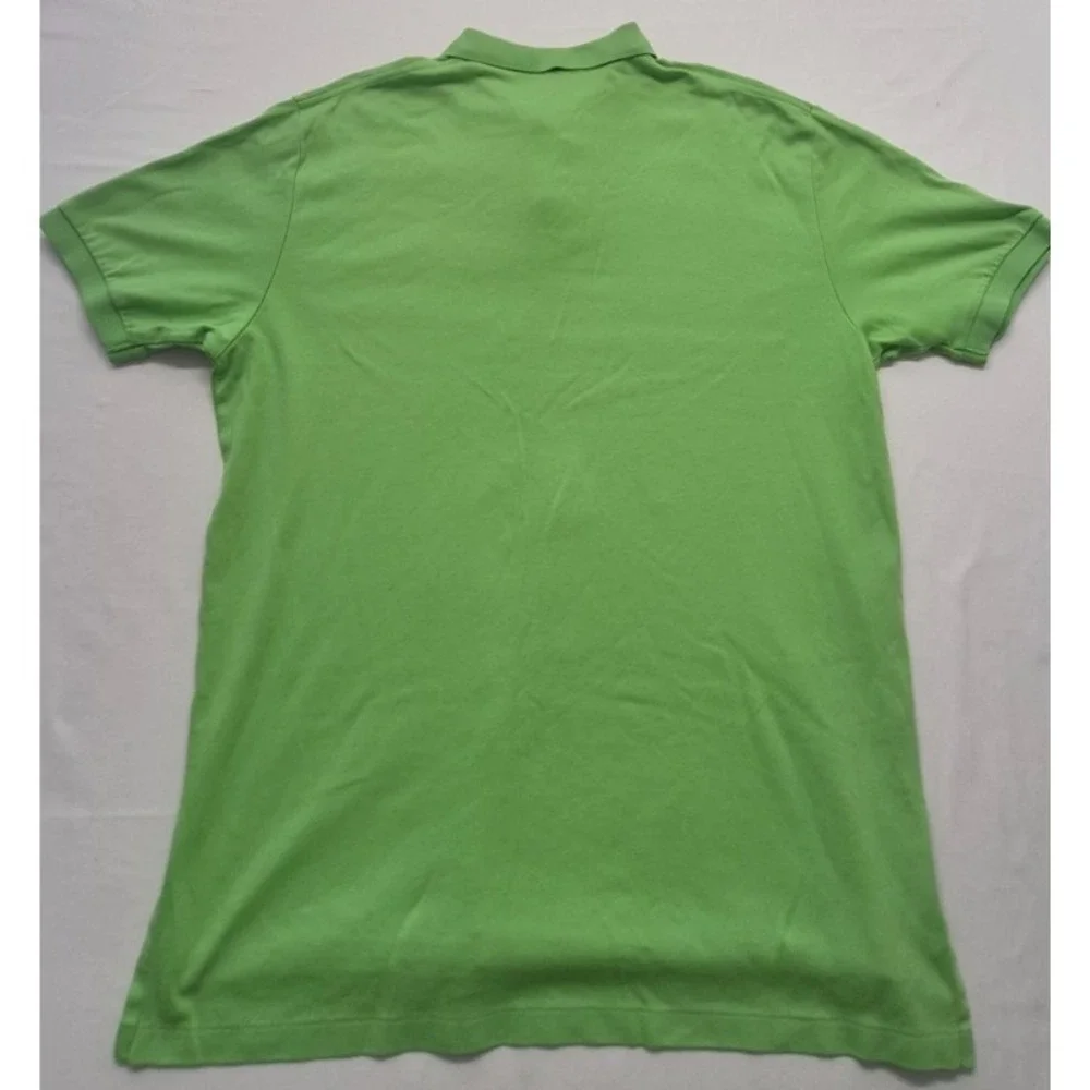 Polo Ralph Lauren Men's Lime Green Polo Shirt‎ XL Pony Logo Cotton short sleeves